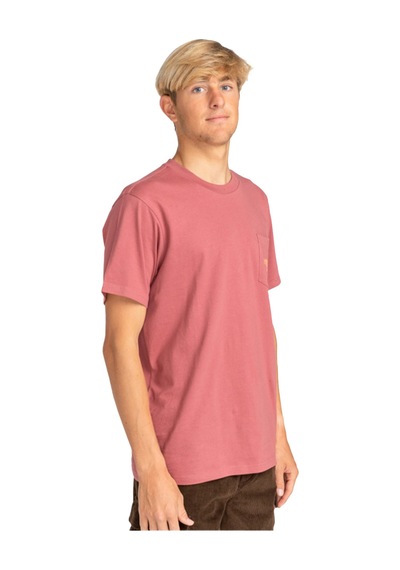 Billabong Stacked Arch Pk Tees Pembe Pembe
