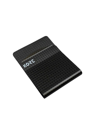 Kore Essentıals Kore İnce Deri Cüzdan + Carbon Fiber Para Klipsi Çok Renkli