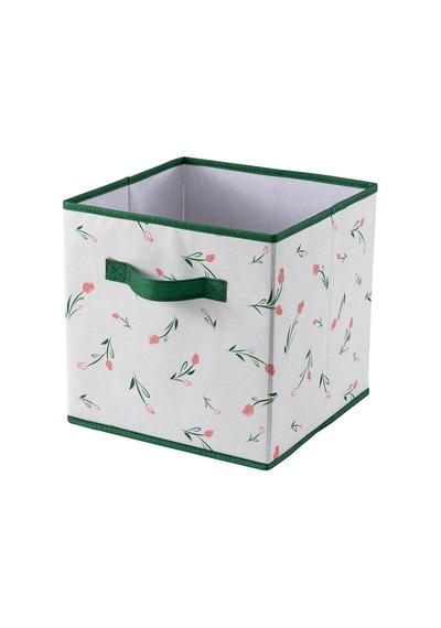 Stilera Floral Desen Saklama Kutusu Çok Renkli