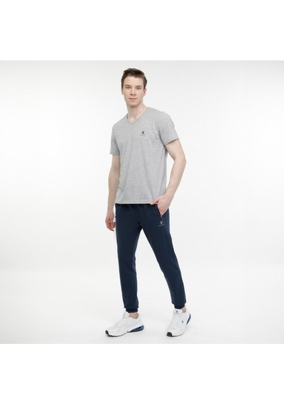 Lumberjack Bsc V Nk Tişört 4fx Gri Erkek Kısa Kol T-shirt M-ct106 001