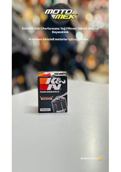 K&n Kn Performance Kn-204 Performans Yağ Filtresi Yüksek Akış Ve Dayanıklılık