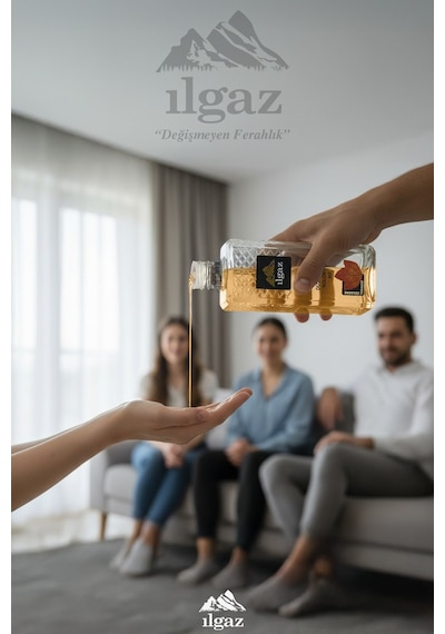 Ilgaz Düzce Tütün Kolonyası 2'li Set 80 Derece 400 Ml Elegance Series