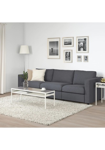 Ikea Gri Ferah Kanepe - 3'lü Yataklı Kanepe