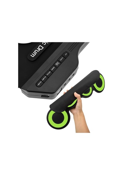 Ayt Magicvoice G3002 Elektronik Bateri Roll Up Davul Matı Kiti 7 Ped Çocuk Müzik Aleti Trampet