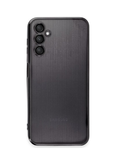 Samsung Galaxy A14 4g Uyumlu Kılıf Lensli Silikon - Siyah