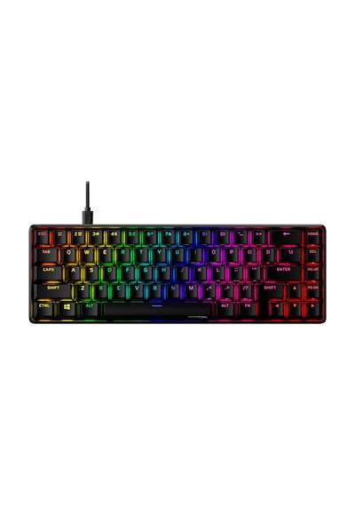 HyperX Alloy Origins 65 Red PBT Switch Mekanik US Oyuncu Klavye