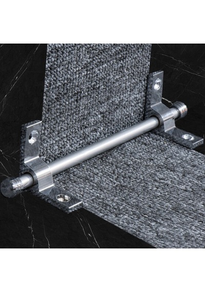 Ersin 8 Mm Aluminyum Yuvarlak Çubuk Krom 100 Cm