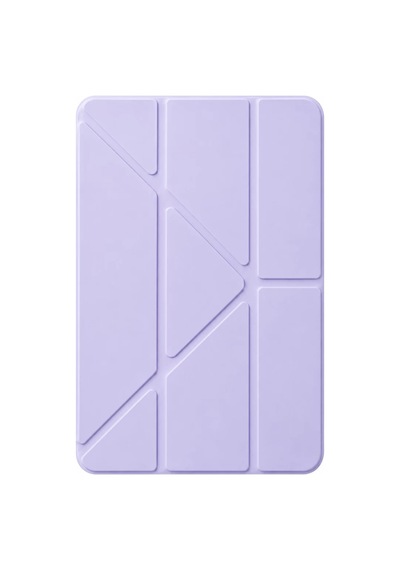 Apple İpad Uyumlu - Air 11 2026 Mera Kalemlikli Tablet Kılıfı - Lila Arka Kapak