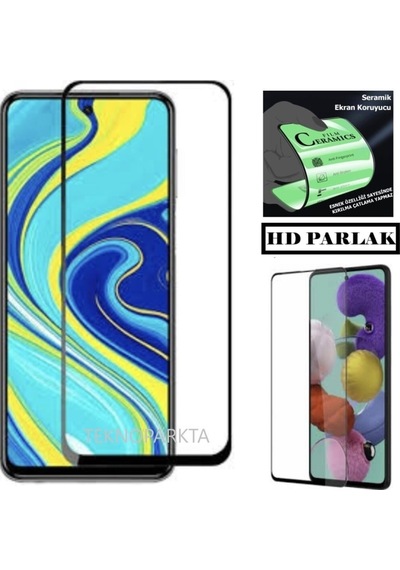 General Mobile Gm 22 Plus Ekran Koruyucu Seramik Nano Cam Esnek Tam Kaplayan Kırılmaz