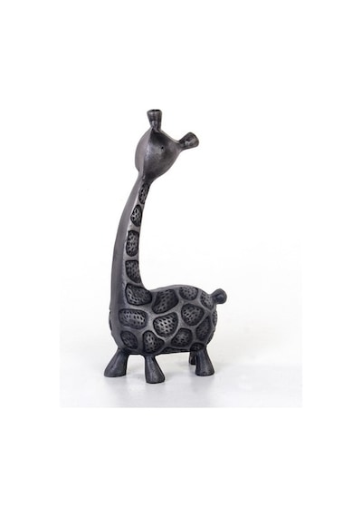 Euro Flora Metal Zürafa Biblo 13X7X29 Cm