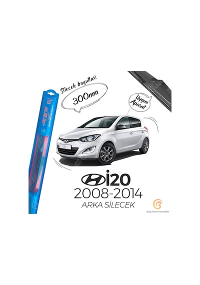 Hyundai i20 Arka Silecek (2008-2014) RBW Hyundai i20 Arka Silecek (2008-2014) RBW