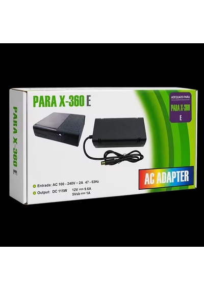 Xbox 360 E Uyumlu Power Supply Güç Adaptörü 115w - Türkiye Uyumlu