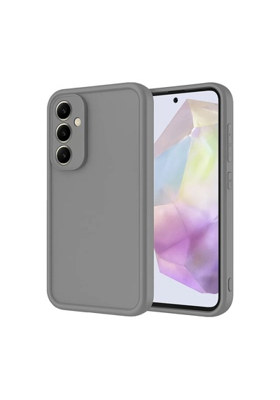 Newface Samsung Galaxy A16 5g Kılıf Viera Silikon - Gri
