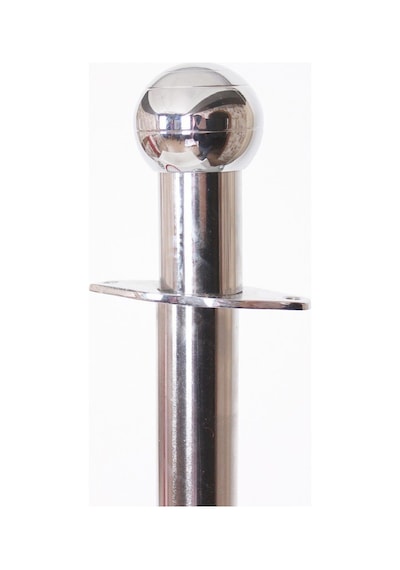 Protokol Köşesi Krom Bariyer - 75CM