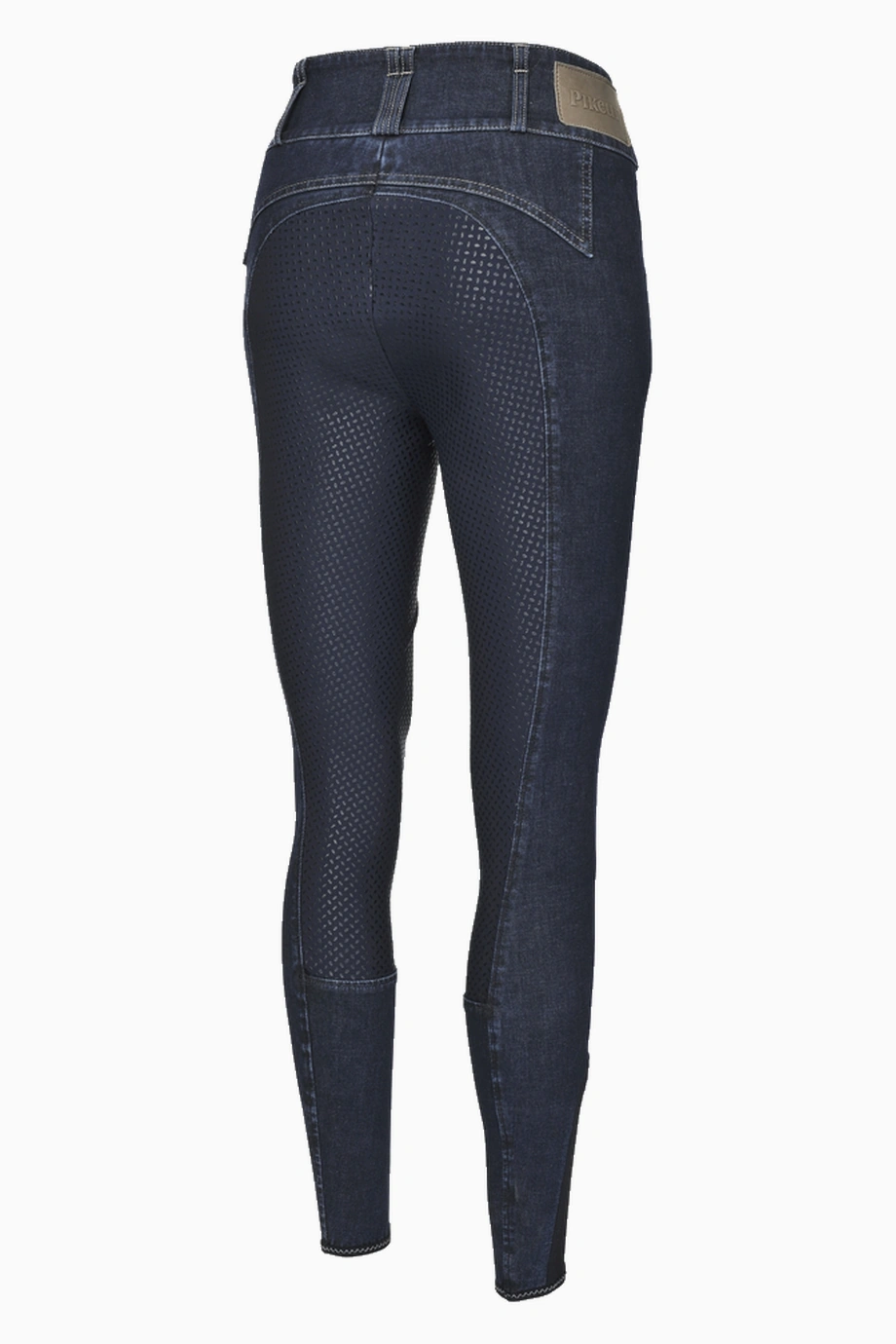 Pikeur Candela Duragrip Jeans, Yüksek Bel Kadın Binici Pantolon Mavi