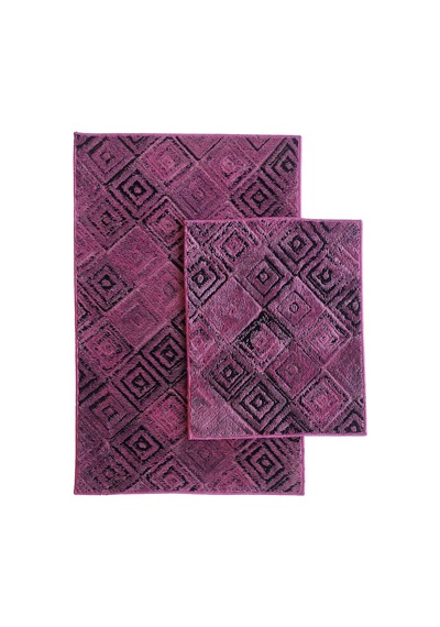 Welsoft Vintage Bambo Klozet Takimi 2 Pcs Fuşya