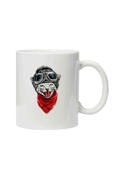 Kupa Bardak Kedi Buff Gözlük