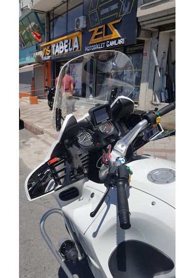 Bmw 1100Rt Ön Cam Ebat Ve Ölçü 5Mm Zeus Şeffaf