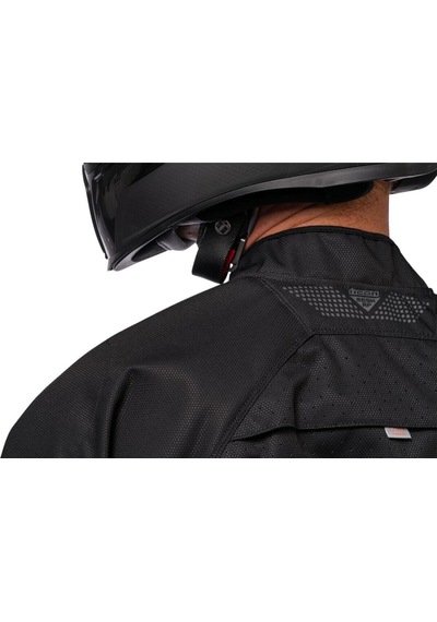 Icon Mesh Af Korumalı Motosiklet Montu Siyah