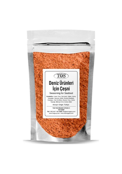 Tos The Organic Spices Deniz Ürünleri İçin Kavrulmuş Çeşni 250 G