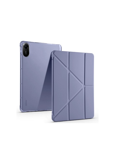 Xiaomi Redmi Pad 2 Kılıf Zore Tri Folding Kalem Bölmeli Standlı Kılıf Klasik