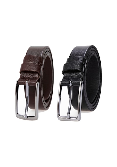 2'li 3,5 Cm Klasik Erkek Kemeri %100 Hakiki Klasik Erkek Manda Derisi Tek Kat Siyah-kahverengi Siyah - Kahverengi 2'li 3,5 Cm Klasik Erkek Kemeri %100 Hakiki Klasik Erkek Manda Derisi Tek Kat Siyah-kahverengi Siyah - Kahverengi
