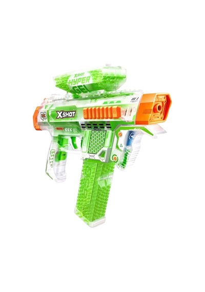 X Shot X-shot Hyper Gel Karanlıkta Parlayan Nightstrike Orta Boy Gel Tabanca Nerf, Oyuncak Tabanca Açık Yeşil