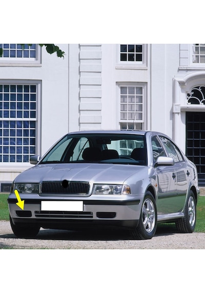 Skoda Octavia A4 1997-2000 Ön Tampon Sağ Kapak Izgarası 1u0807368