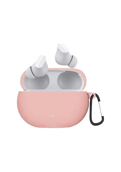 Microsonic Beats Studio Buds Kılıf Askılı Mat Silikon Pembe
