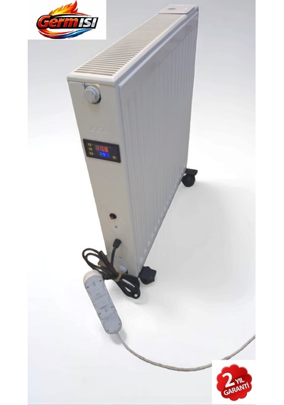 Germısı Hybrit İnverter Akıllı Elektrikli Petek Radyatör 60x60cm 750watt Tekerlikli 60cm X60cm