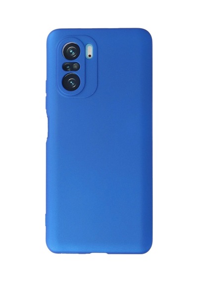 Poco F3 Kılıf First Silikon - Mavi İtdark31728