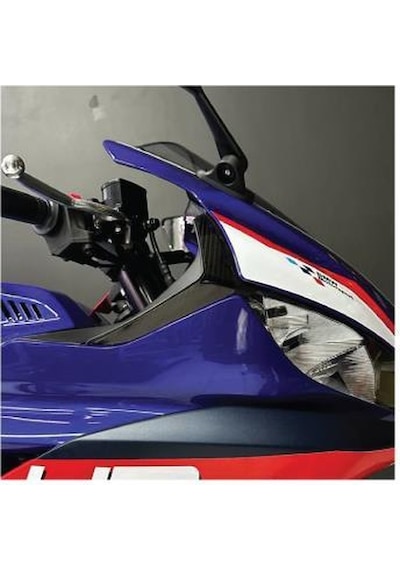 Yamaha Yzf-r3 2023-2024 Far Yanı Karbon Sticker Etiket Modeli