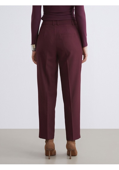 Lcw Vision Bordo Standart Fit Kadın Pantolon