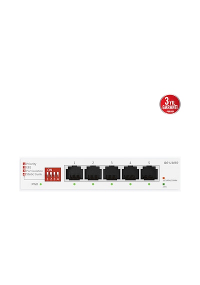 Asus Qg-u1050 5-port 2.5g Unmanaged Switch Nna2asu0073