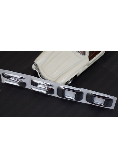 S500 Bagaj Krom Metal 3M 3D Yazı Logo
