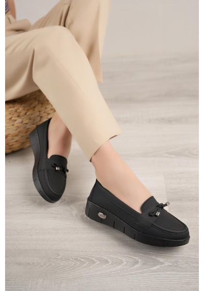 Nesil Shoes Ayzen 502 Siyah Kot Anatomik Kadın Ayakkabı-siyah Kot Kot Rengi - Siyah Nesil Shoes Ayzen 502 Siyah Kot Anatomik Kadın Ayakkabı-siyah Kot Kot Rengi - Siyah