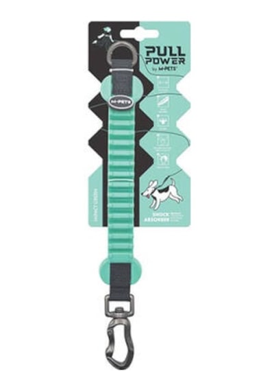 Pull Power Köpekler İçin Şok Emici Ara Tasma Yeşil 25 Cm Çok Renkli
