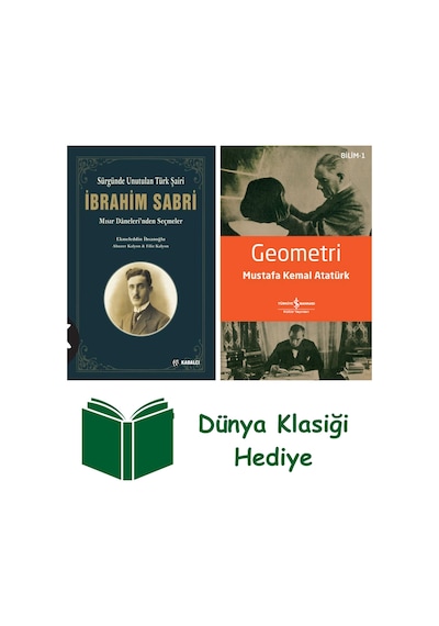 Sürgünde Unutulan Türk Şairi İbrahim Sabri + Geometri + Dünya Klasiği Hediye