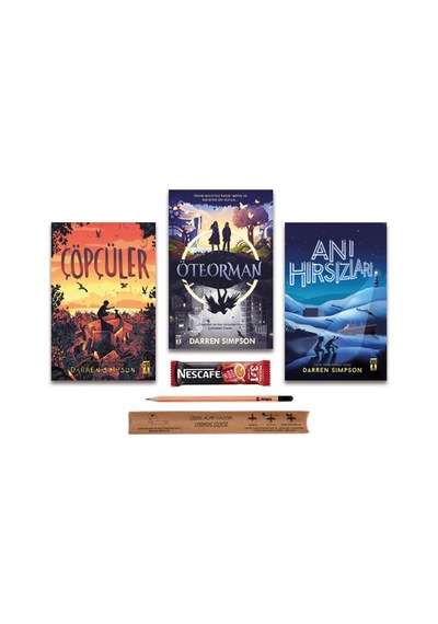 Genç Timaş Çöpçüler - Öteorman - Anı Hırsızları - Darren Simpson Set - 3 Kitap