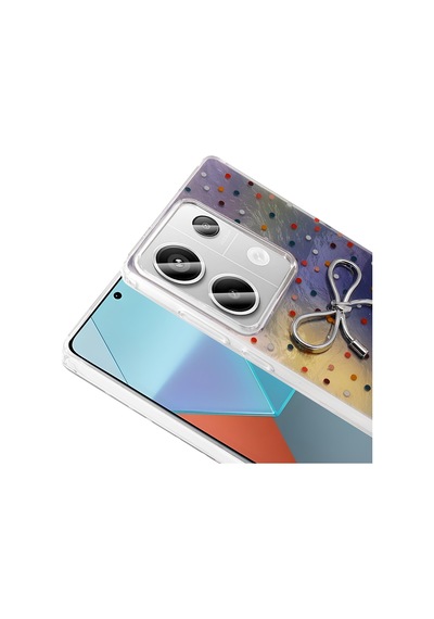 Xiaomi Redmi Note 13 Pro 4g Kılıf Kamera Korumalı Figürlü Ponti Silikon Kapak