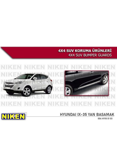 Hyundai İx35 Yan Basamak Koruma Bmw Model 2010+ Oem Tip