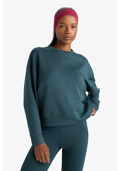 Defacto Defactofit Oversize Geniş Kalıp Bisiklet Yaka Modal Ultra Soft Sweatshirt E8954ax25augn1051 Yeşil-gn1051 Defacto Defactofit Oversize Geniş Kalıp Bisiklet Yaka Modal Ultra Soft Sweatshirt E8954ax25augn1051 Yeşil-gn1051