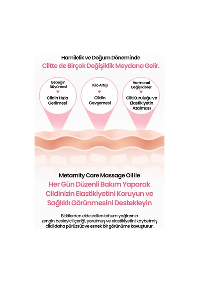 Hamileler İçin Bitkisel İçerikli Nemlendirici Masaj Yağı Atopalm Maternity Care Massage Oil