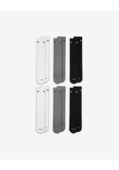 Nike Everyday Plus Destekli Antrenman Crew Çorapları 6 Çift Sx6897-965 Cok Renklı