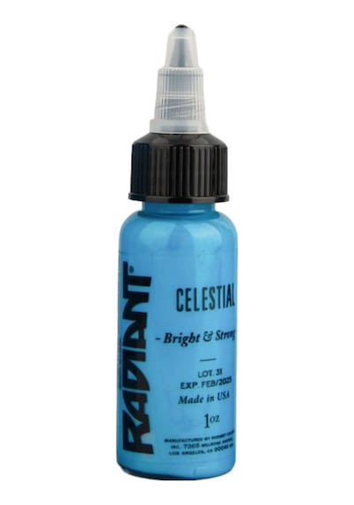 Celestial Radiant Dövme Boyası 30ml Derin Gece Mavisi Profesyonel Tattoo Ink