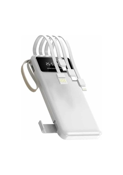Powerbank Şarj Cihazı 4 Çıkışlı 20.000 Mah Powerbank Taşınabilir Çoklu Giriş Altın