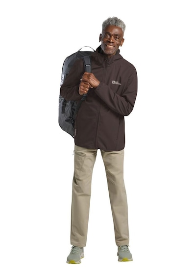 Jack Wolfskin Bornberg Hoody M Softshell 1307471-d0108 Siyah