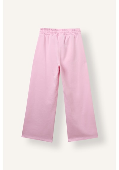 Defacto Taş Detaylı Wide Leg Eşofman Altı Kız Çocuk I6202a826wnpn646 Pembe-pn646