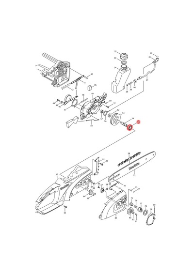 Makita UC3520A Rulman 6001 Ürün Kodu 210106-8
