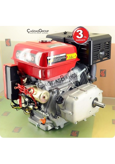 Goldmoto Gm440E Benzinli Motor 15 Hp Marşlı Krank Mili Kamalı